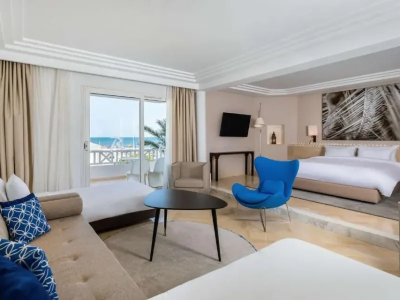 Camera Premium con balcone e vista mare laterale, non fumatori